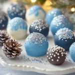 Blue Christmas Truffles First Image First Image