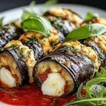 Rollitos de Berenjena y Mozzarella First Image First Image