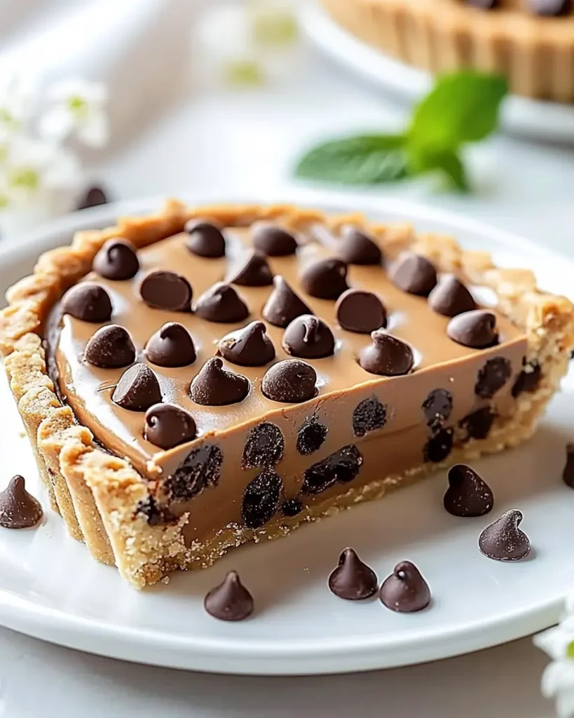 Tarta de Masa de Galleta con Chips de Chocolate First Image First Image