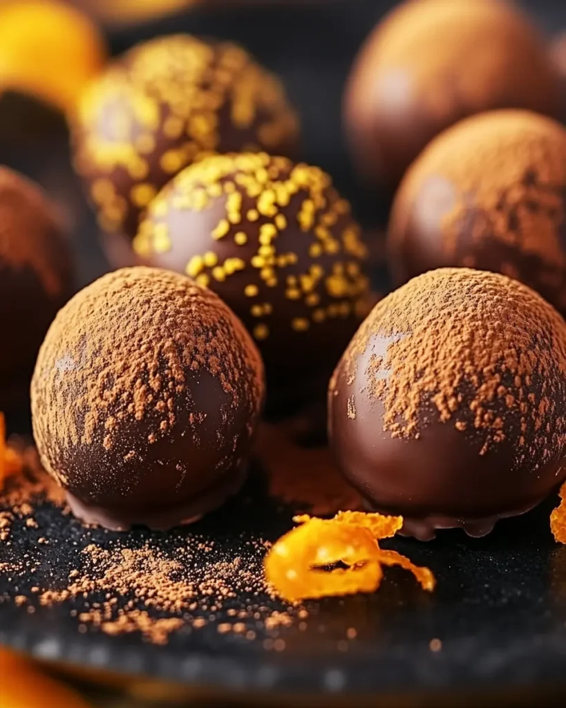 Trufas de Chocolate con Naranja First Image First Image
