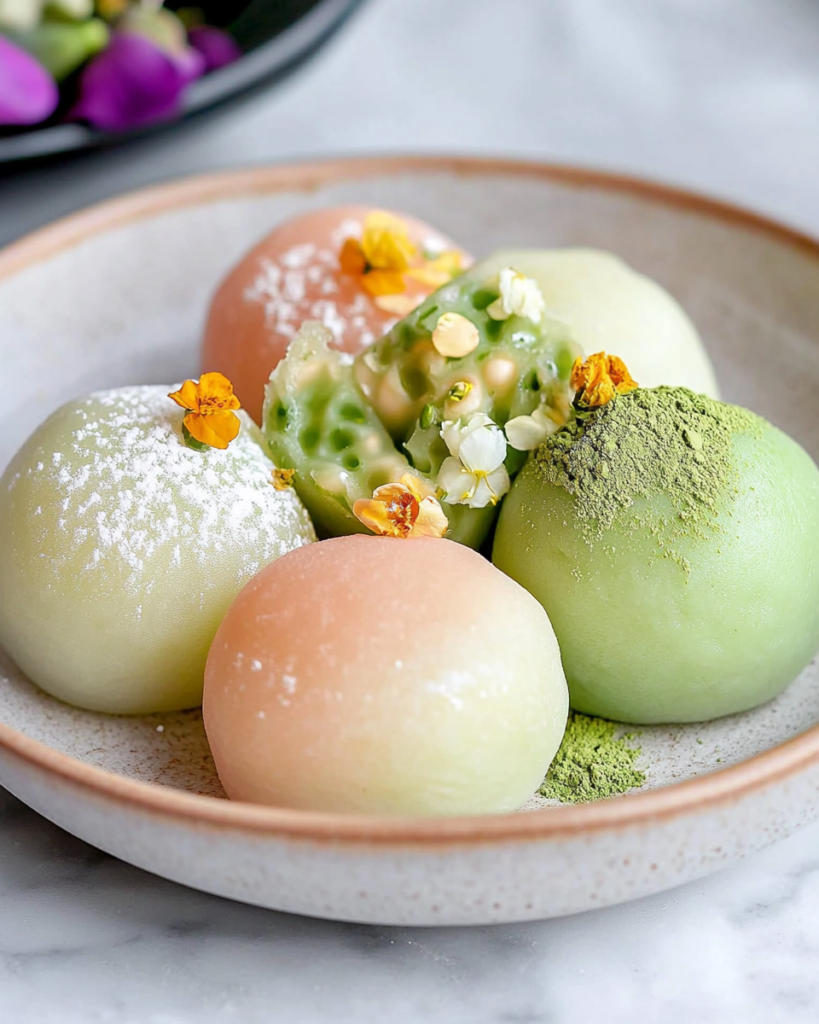 Boba Mochi con Relleno Cremoso