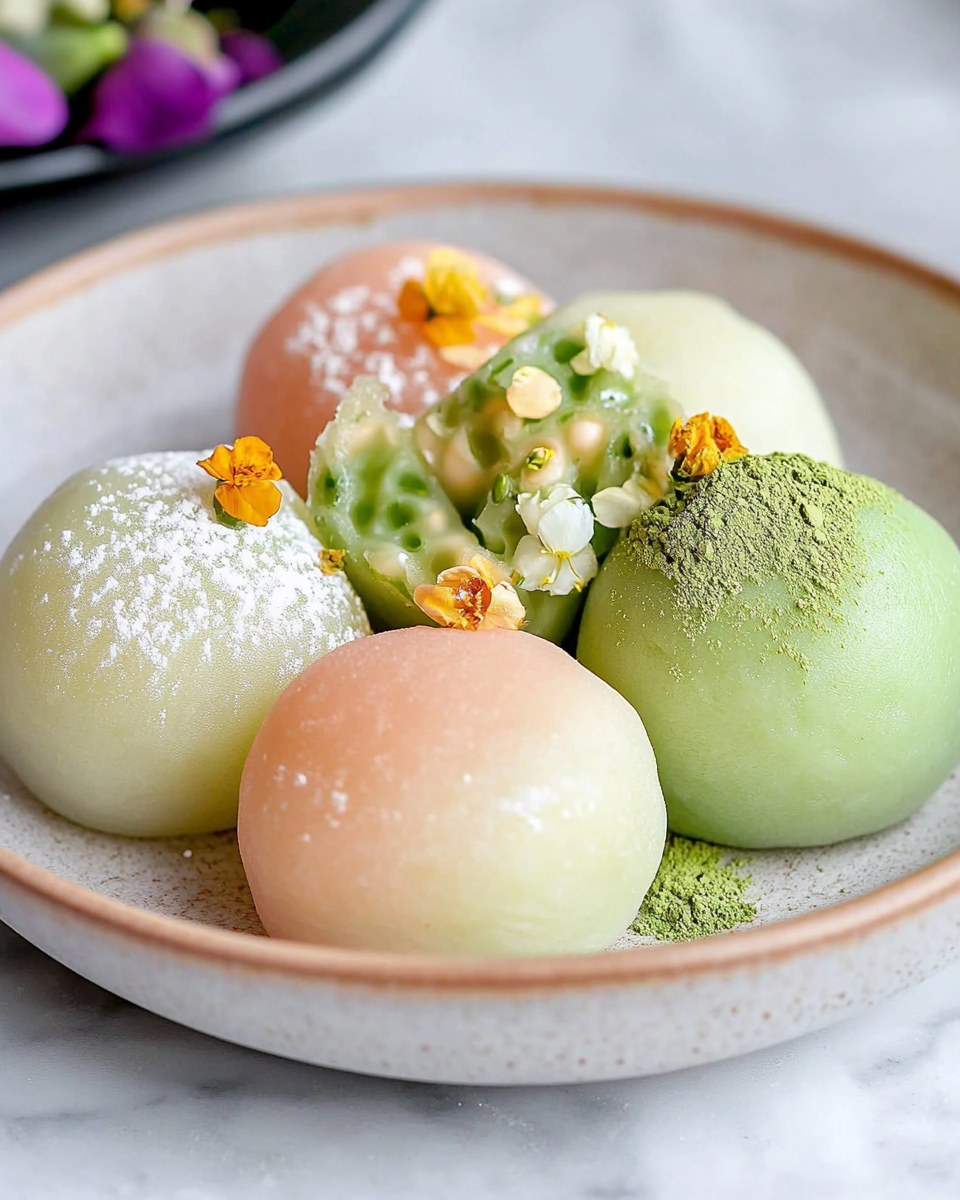 Boba Mochi con Relleno Cremoso