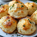 Bombas de Galleta de Mozzarella Fundida
