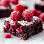 Brownies de Frambuesa