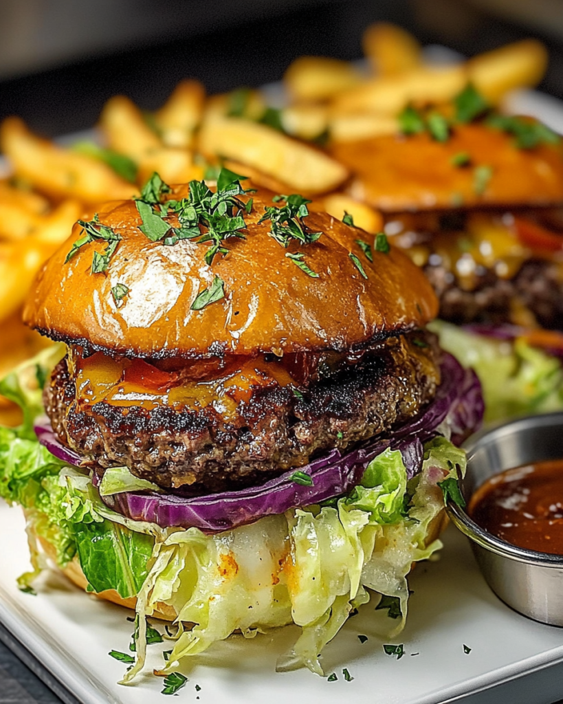 Burgers de repollo al horno