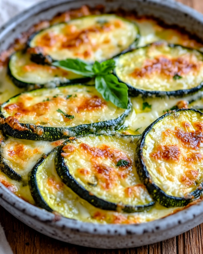 Calabacín al Horno con Queso