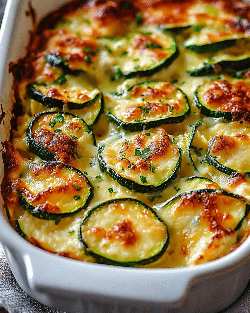 Calabacín al Horno con Queso