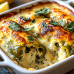 Cazuela de Chiles Rellenos Verdes