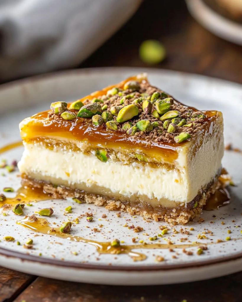 Cheesecake de Baklava