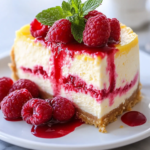 Cheesecake de Limón y Frambuesa