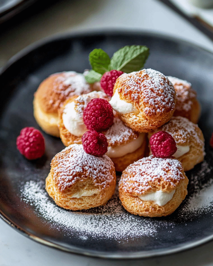 Choux de Amor con Craquelin