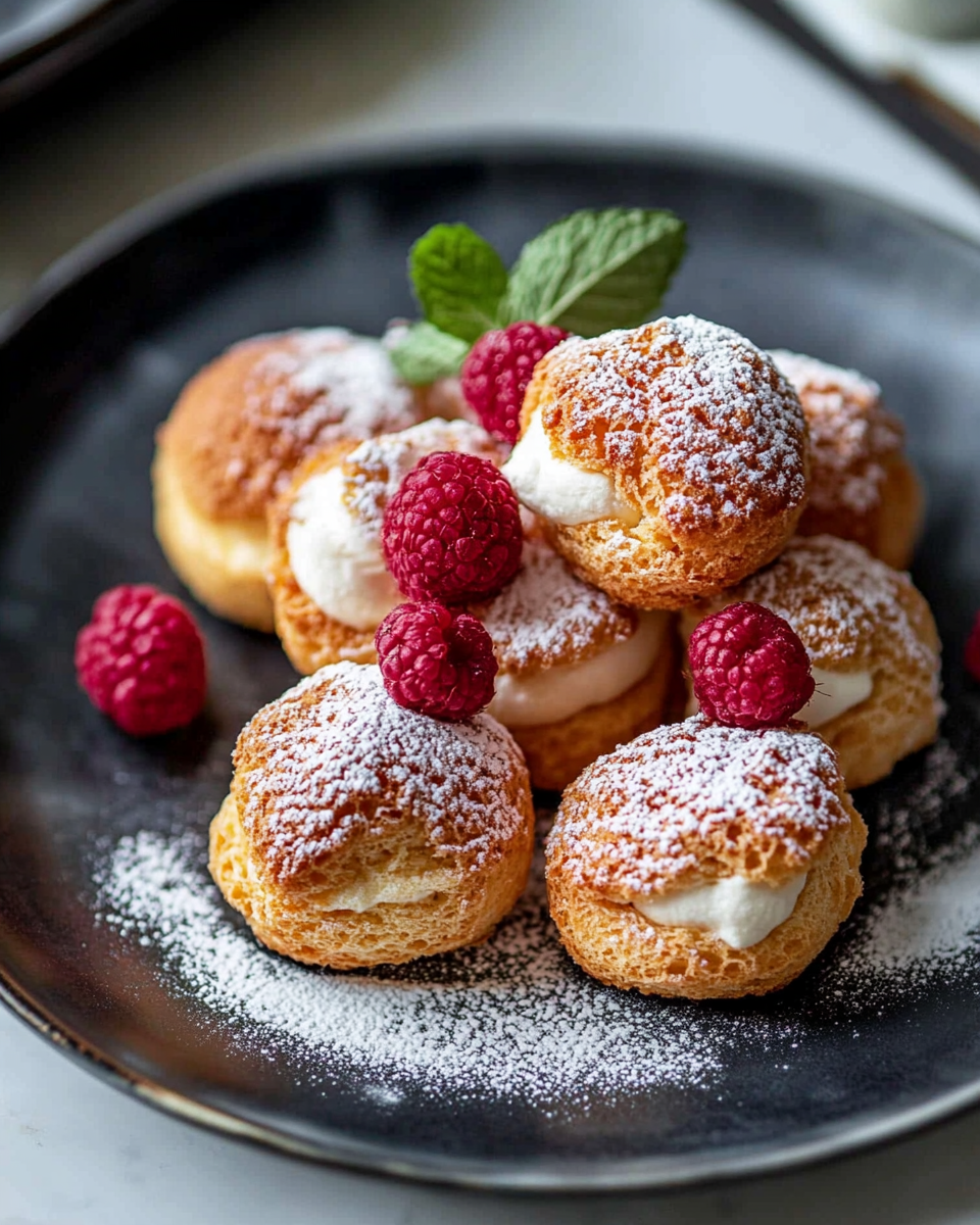 Choux de Amor con Craquelin