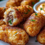 Croquetas Picantes de Carne con Ajo