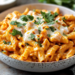 Enchiladas de Pollo con Pasta y Queso