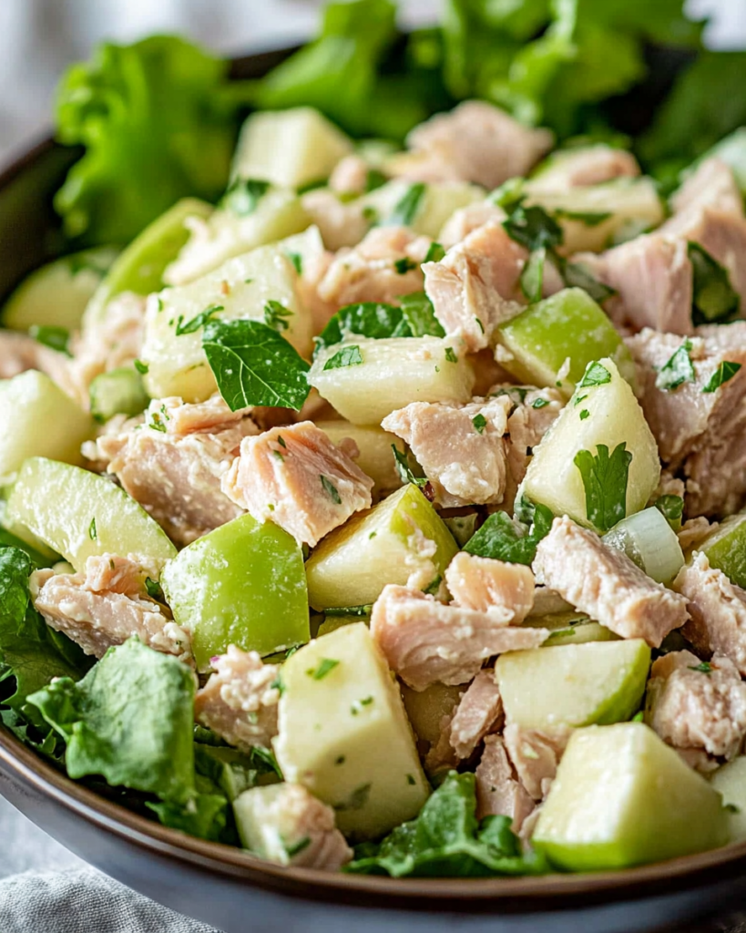 Ensalada de Atún con Manzana