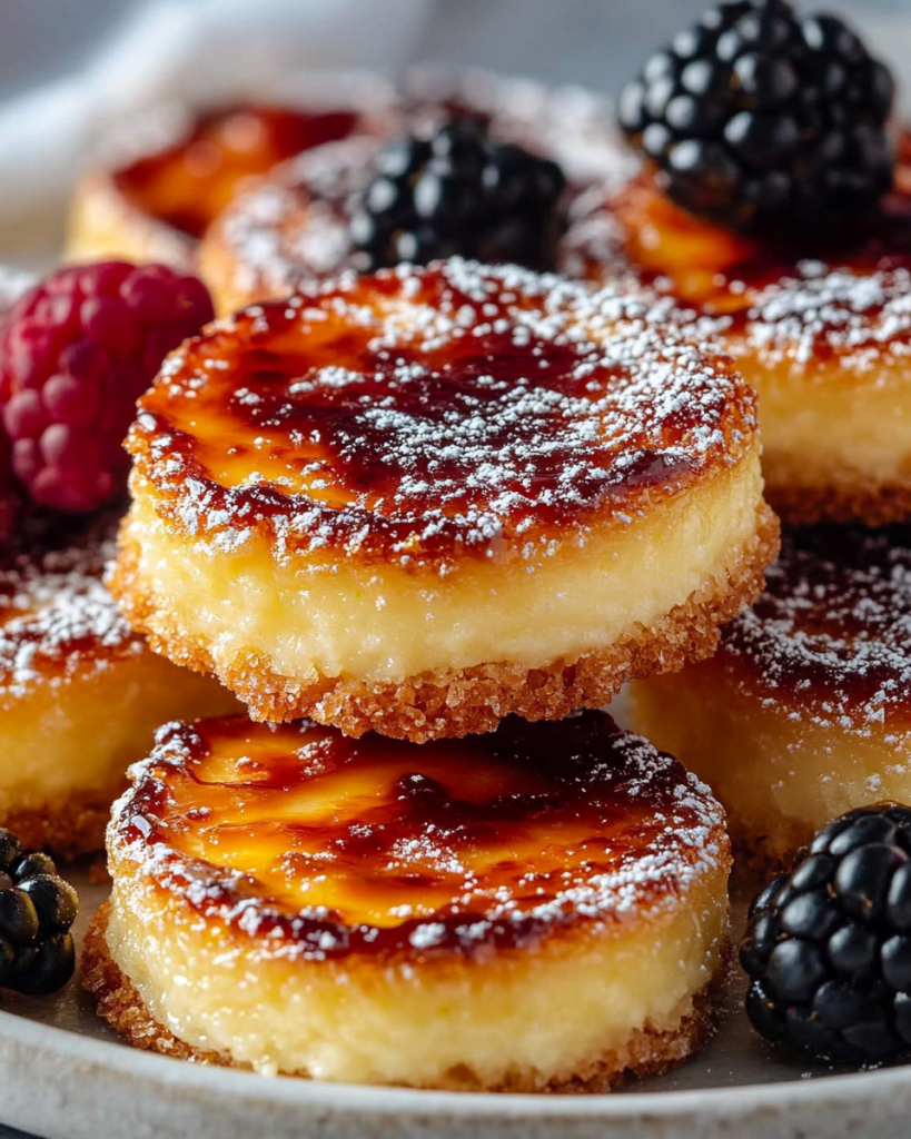 Galletas de Crème Brûlée Decadentes