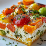 Gratinado de Requesón y Verduras