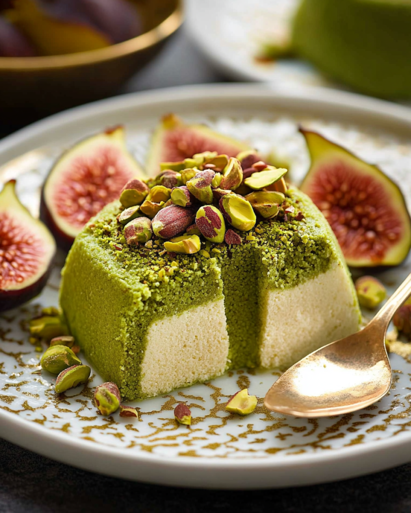 Halva de Semolina con Pistachos