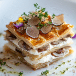 Milhojas de Champiñones