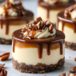 Mini Cheesecakes de Tortuga Sin Hornear
