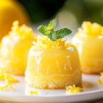 Mini pasteles de limón
