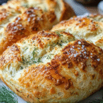 Pan de Requesón y Eneldo Sin Amasar