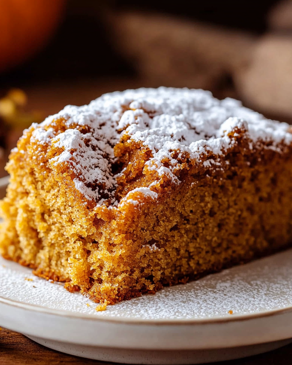 Pastel de Café de Calabaza