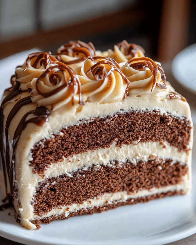 Pastel de Chocolate con Dulce de Leche