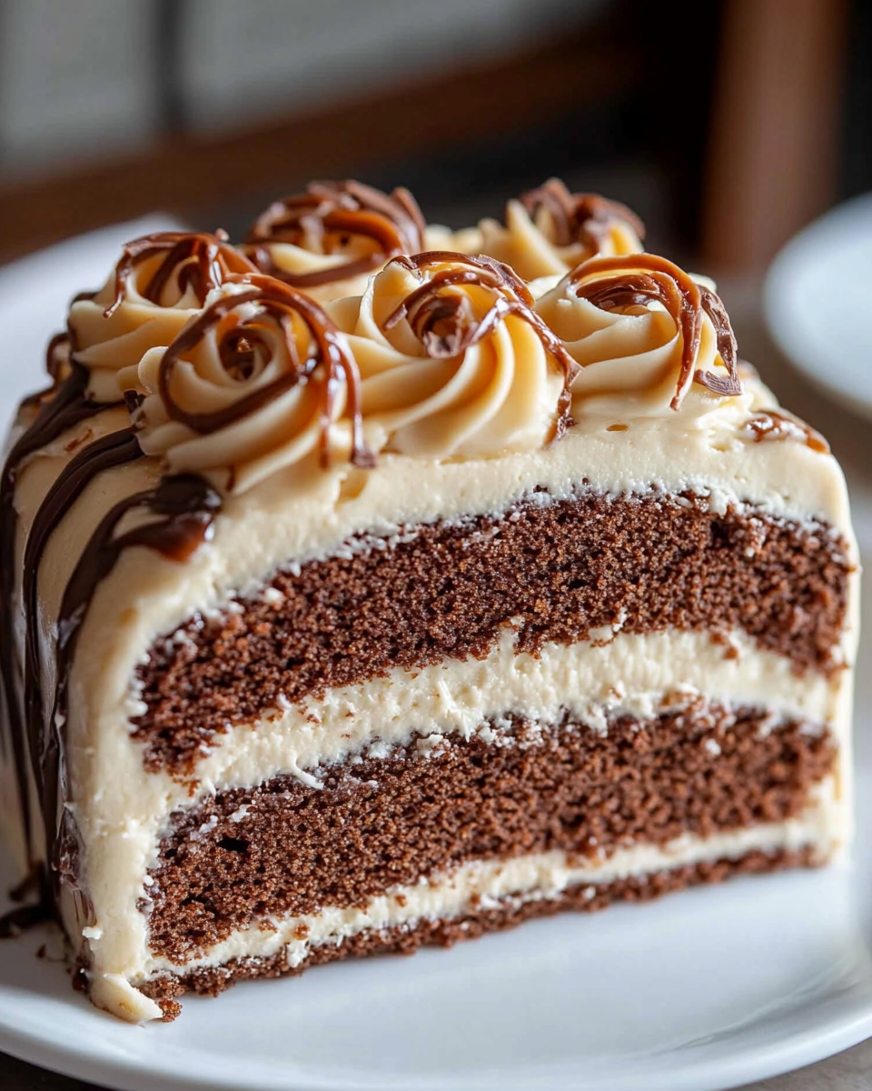 Pastel de Chocolate con Dulce de Leche