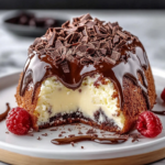 Pastel de Chocolate y Queso Crema