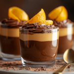 Pots de Chocolate y Naranja con Bailey's