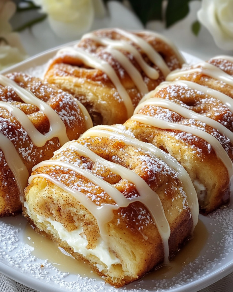 Rollos de Canela con Queso Crema al Estilo Kings Hawaiian