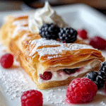 Strudel de Queso Dulce