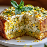Tarta Delicia de Maíz Dulce y Calabacín