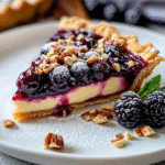 Tarta de Moras, Vainilla y Avellanas