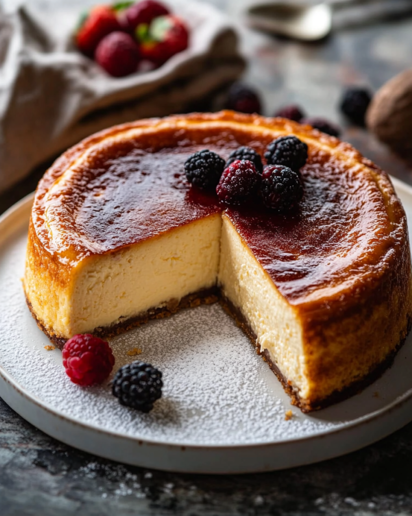 Tarta de Queso Quemada de San Sebastián