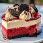 Tarta de Queso Red Velvet con Oreo