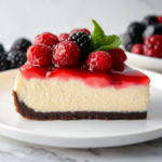 Tarta de Queso Sin Gluten al Horno