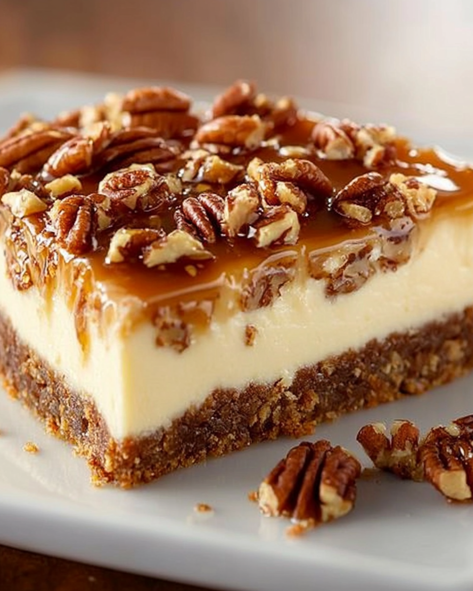 Tarta de Queso con Nueces Pecanas