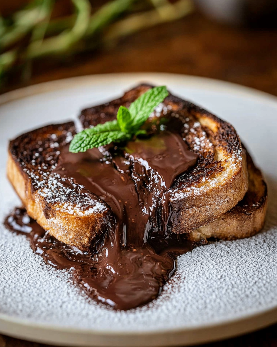 Tostada de Lava de Chocolate
