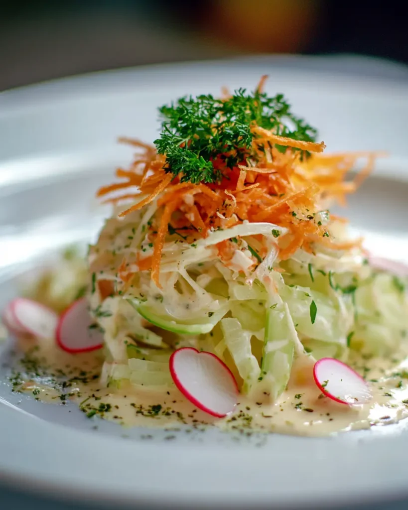 Ensalada de Apionabo con Salsa Remoulade First Image First Image
