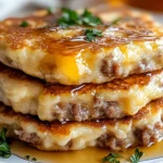 Pancakes de Salchicha y Queso al Horno First Image First Image