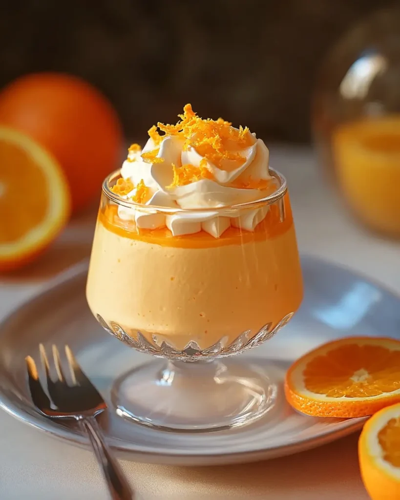 Mousse de Naranja y Crema First Image First Image