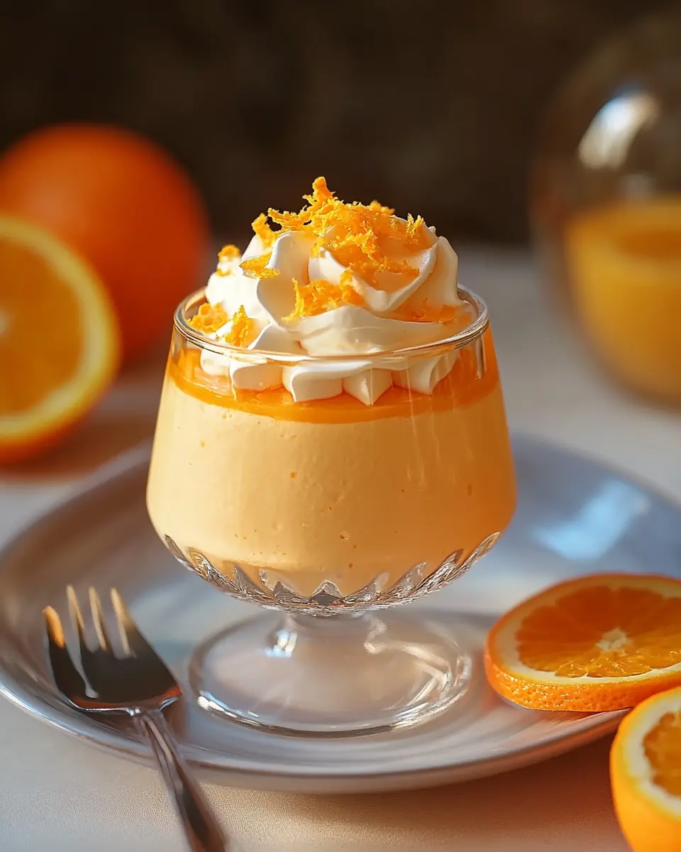 Mousse de Naranja y Crema First Image First Image