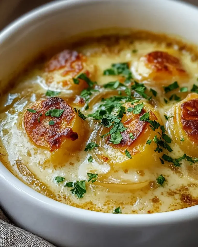 Sopa de Cebolla y Patata First Image First Image