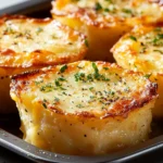 Gratinados de Patatas con Queso en Molde de Muffins First Image First Image