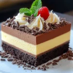 Pastel de Mousse de Triple Chocolate First Image First Image