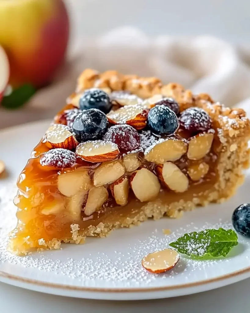 Pastel de Manzana Caramelizada y Almendras First Image First Image