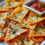 Chips de pizza crujientes First Image First Image