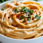 Pasta cremosa vegana con chipotle First Image First Image